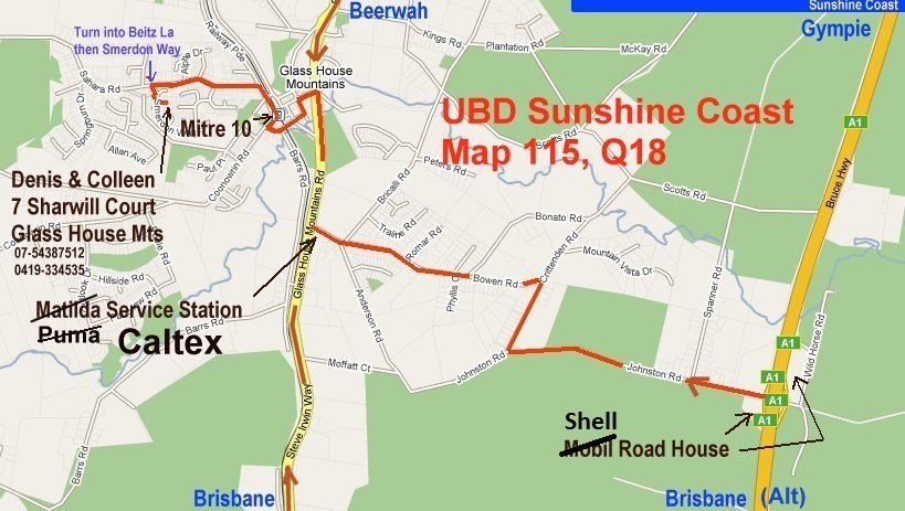 Our location in the Mountains
