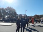 Cheryl and mal with Governor-Gemeral of Australia's Flag