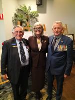 Denis, Her Excellency the Honourable Sam Mostyn AC and Mal