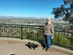 Colleen and Milly at the lookout